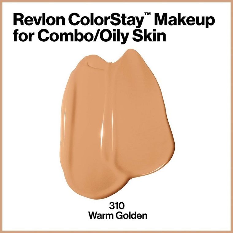 Revlon, ColorStay, podkład do cery mieszanej i tłustej z formułą SoftFlex, 310 Warm Golden, 30 ml