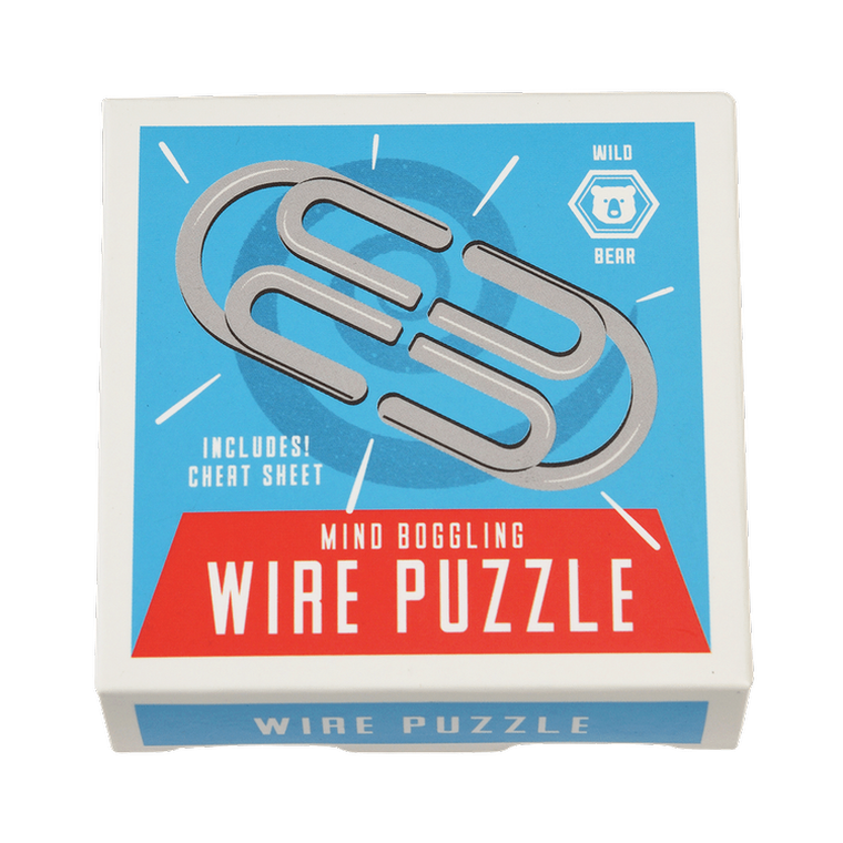 Rex London, Dziki Niedźwiedź, puzzle metalowe, zabawka logiczna