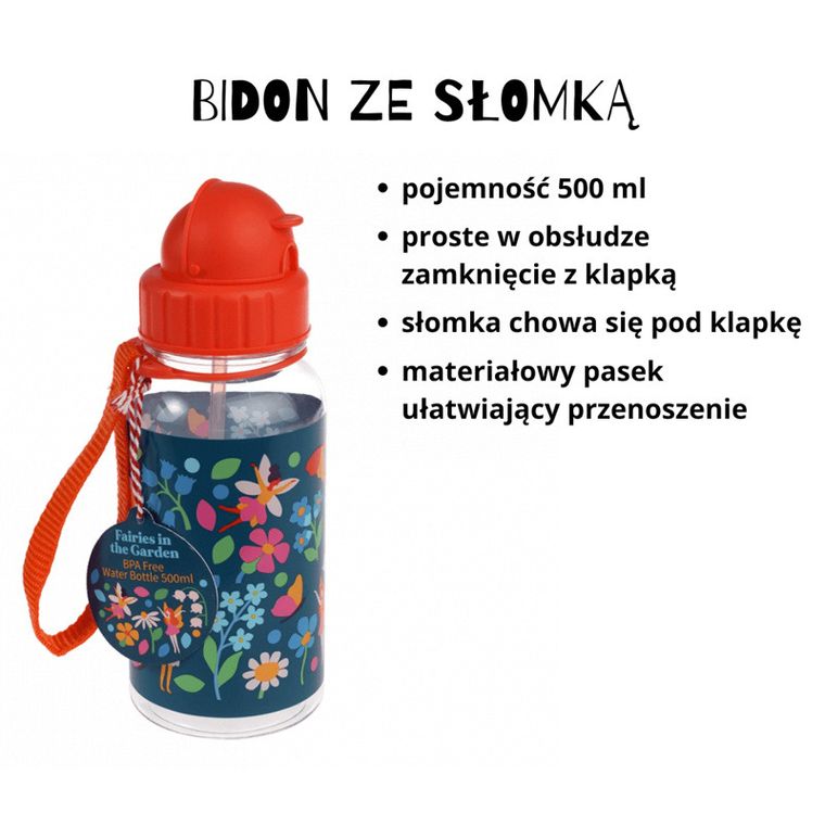 Rex London, Wróżki, lunchbox i bidon, zestaw