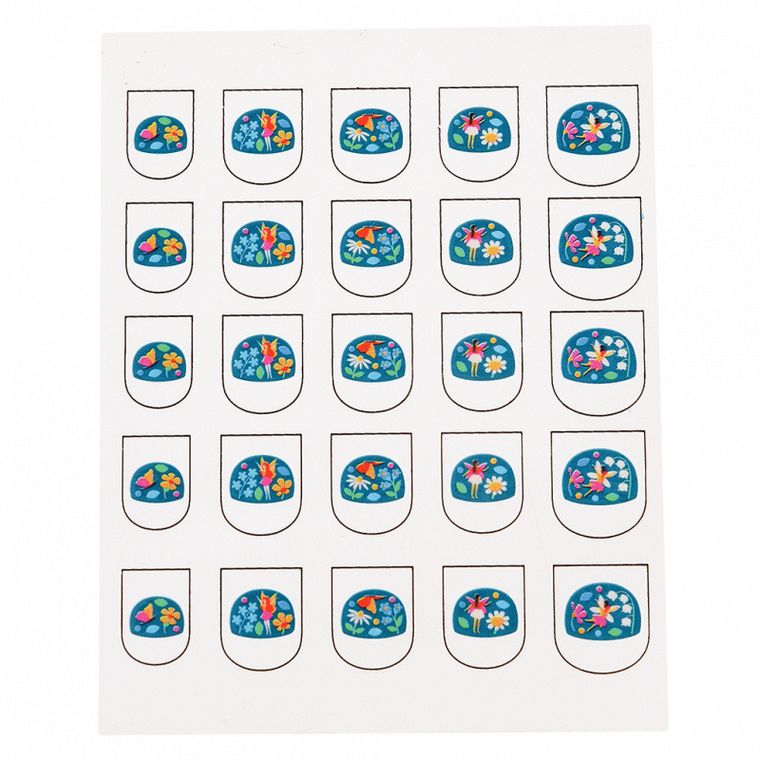 Rex London, Wróżki, naklejki na paznokcie