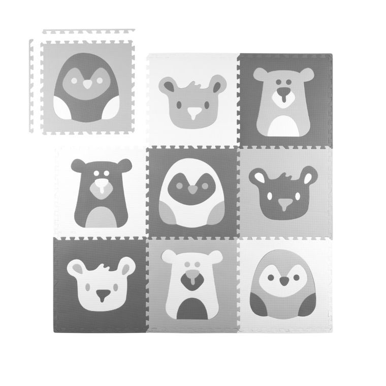 Ricokids, mata piankowa, puzzle, zwierzęta