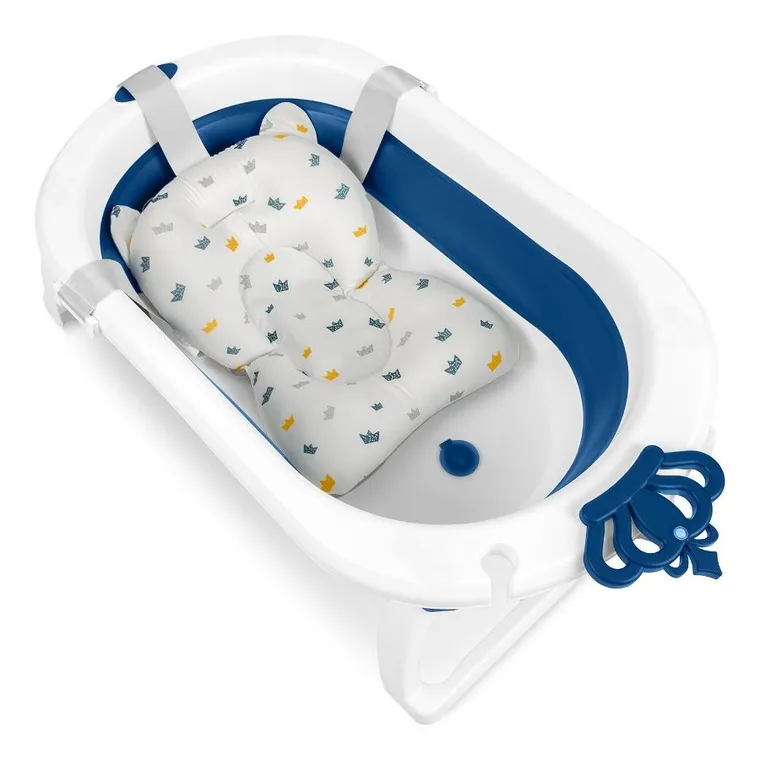 Ricokids, RK-286, wanienka składana z wkładką, biało-niebieska