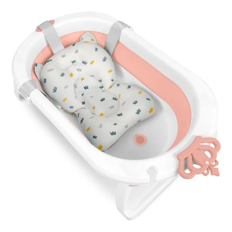 Ricokids, RK-286, wanienka składana z wkładką, biało-różowa