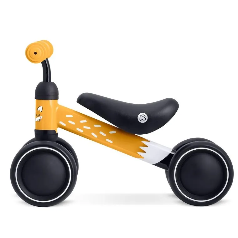 Ricokids, rowerek biegowy dla dzieci, trójkołowy, żółty