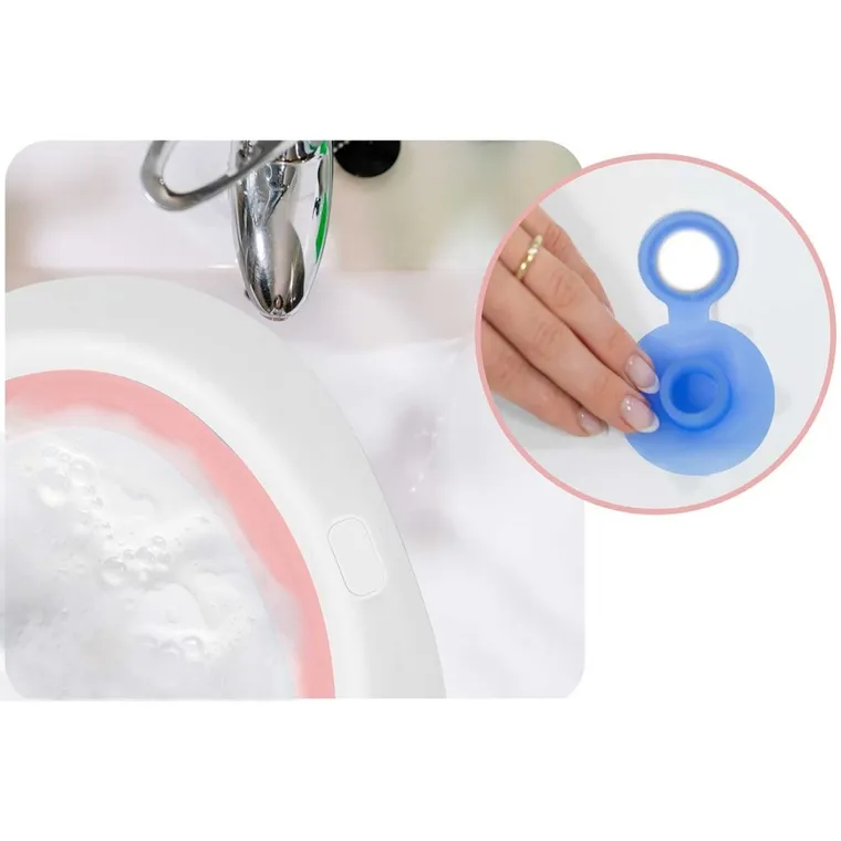 Ricokids, Wanienka dla niemowląt z termometrem RK-282 biało-różowa