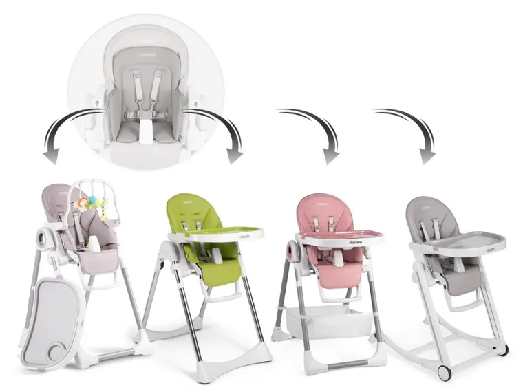 Ricokids, wkładka redukcyjna do krzesełek Belo, Lindo, Tugo, szara