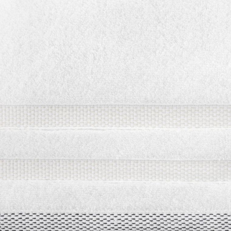 Riki, ręcznik z ozdobną bordiurą w pasy, 70-140 cm