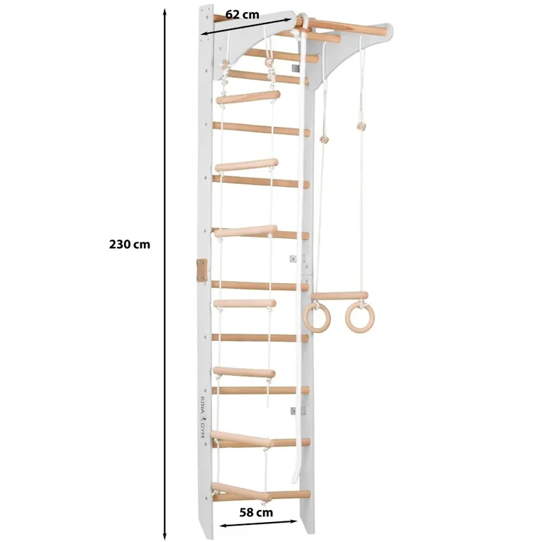 Rinagym, drabinka gimnastyczna, SPR C, biały