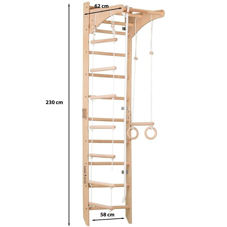 Rinagym, drabinka gimnastyczna, SPR C, naturalny
