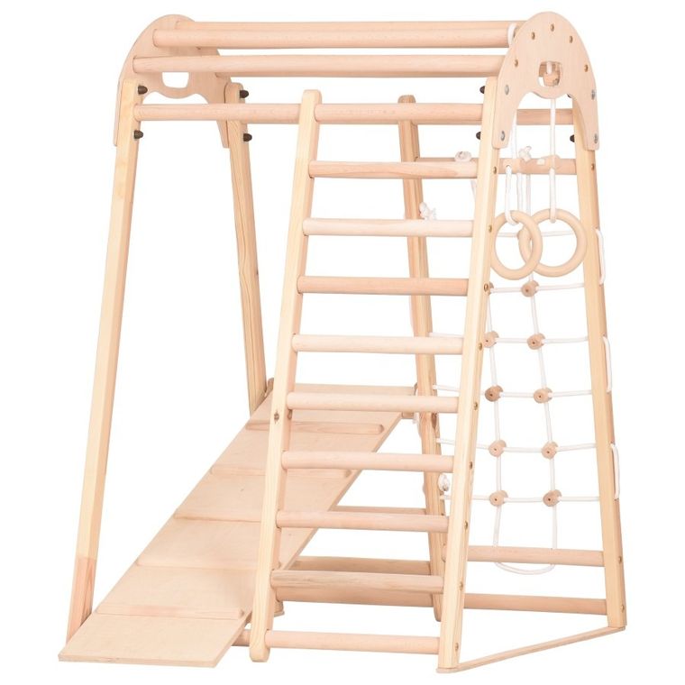 Rinagym, trójkąt gimnastyczny wspinaczkowy, naturalny