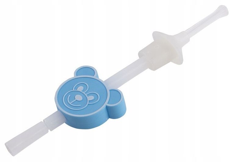 Riocath, kateter rektalny dla niemowląt na kolki, niebieski