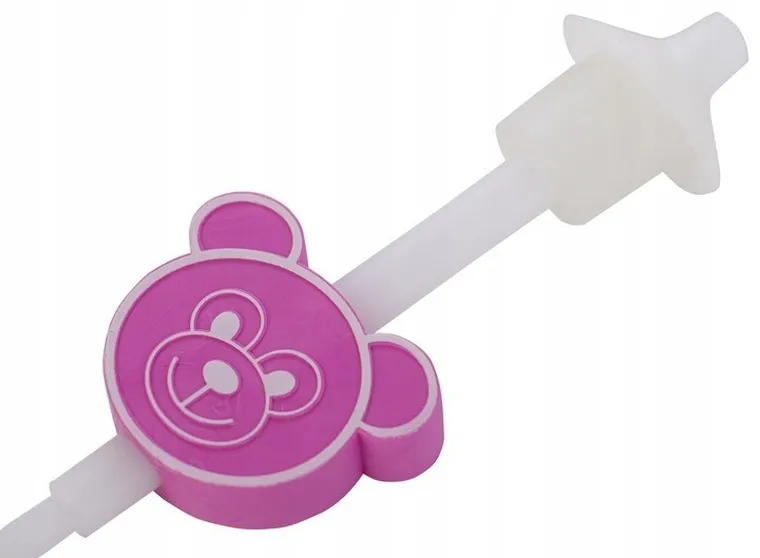 Riocath, kateter rektalny dla niemowląt na kolki, różowy