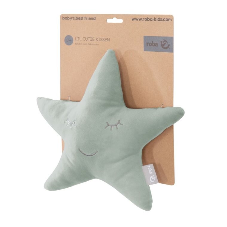 Roba, Gwiazdka, poduszka, mroźna zieleń