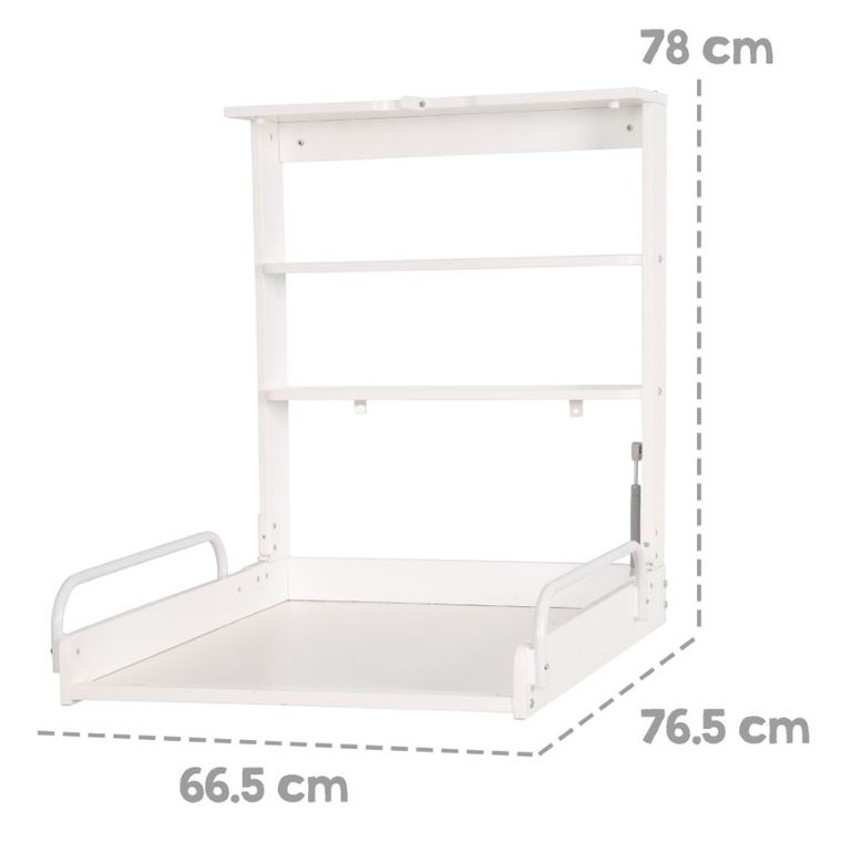 Roba, przewijak ścienny, biały