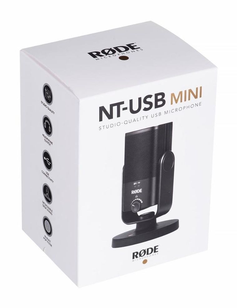 Rode, NT-USB Mini, mikrofon pojemnościowy USB