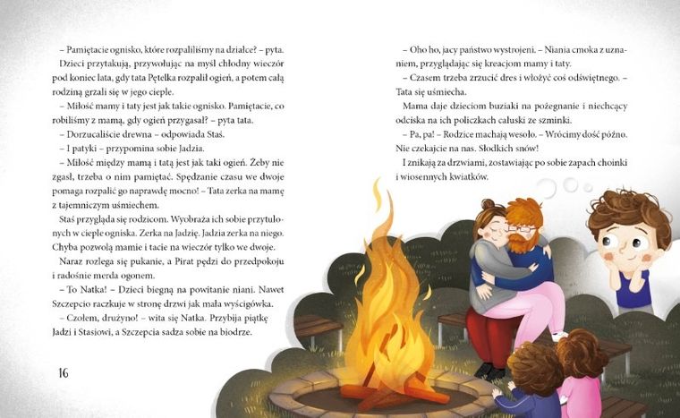 Rodzina Pętelków. Mama i tata idą na randkę