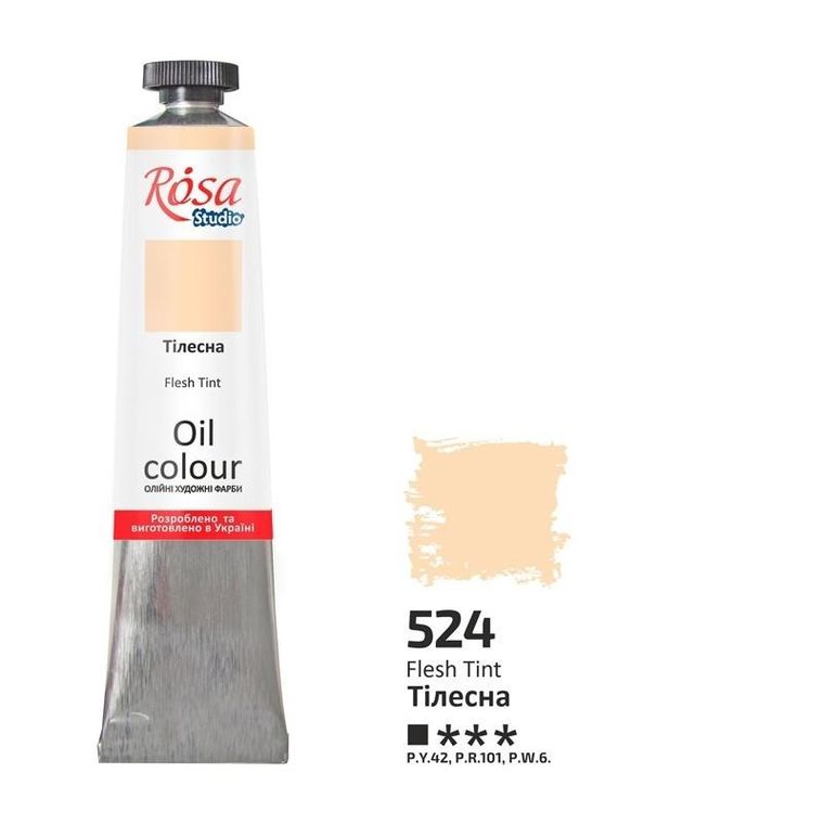 Rosa, farba olejna, flesh tint 524, 45 ml