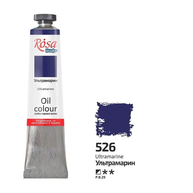 Rosa, farba olejna, ultramarine 526, 45 ml