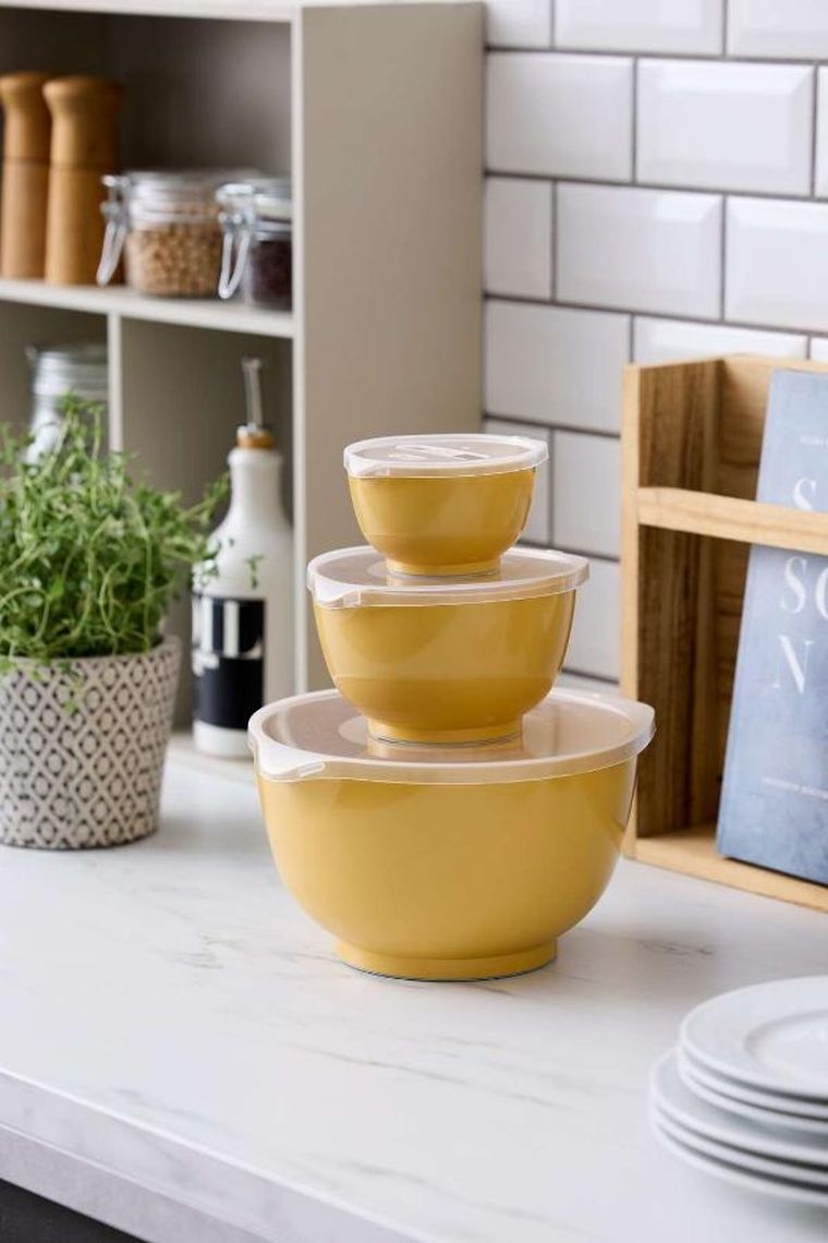 Rosti, New Margarethe, zestaw misek, zółte, 6 elementów, 29949