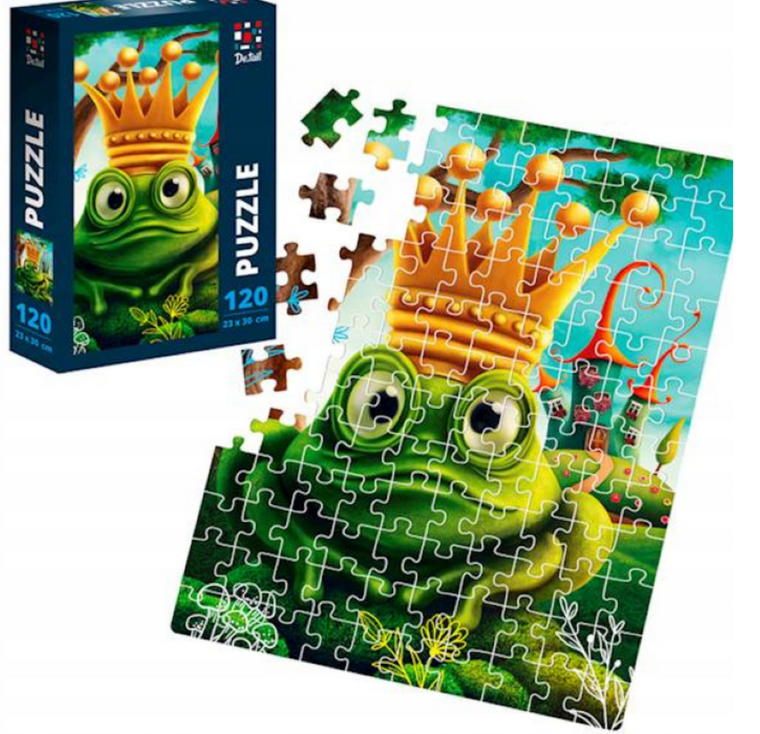 Roter Kafer, Żabi Książę, puzzle, 120 elementów