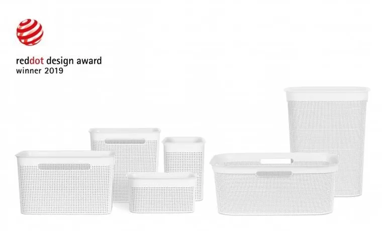 Rotho, Brisen, kosz na bieliznę, antrancyt, 50l