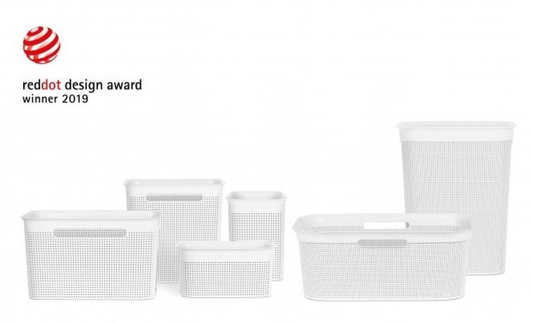 Rotho, kosz na bieliznę, 50 l, Brisen, Cappuccino