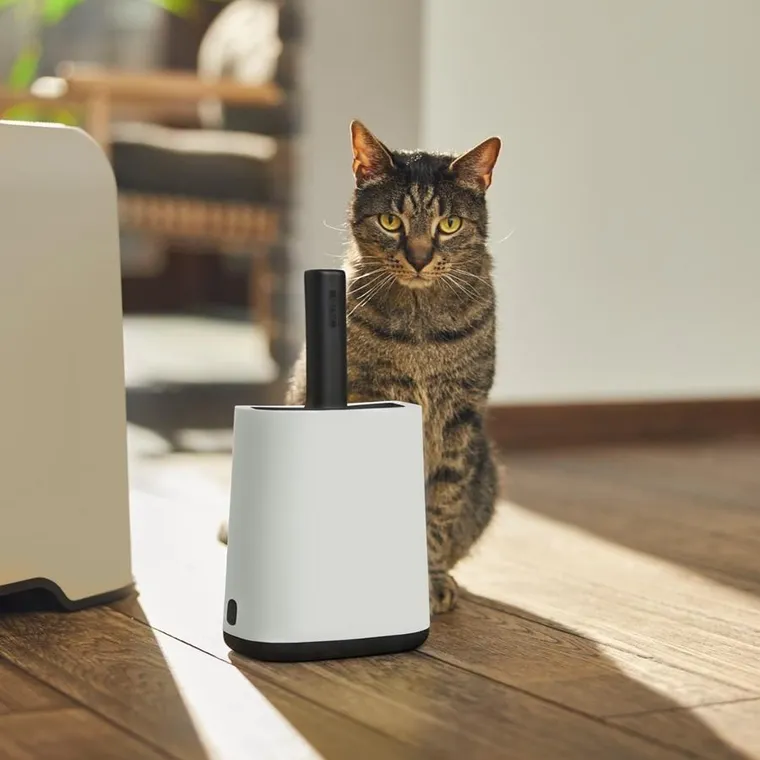 Rotho, łopatka z podstawką +worki 16-8cm white