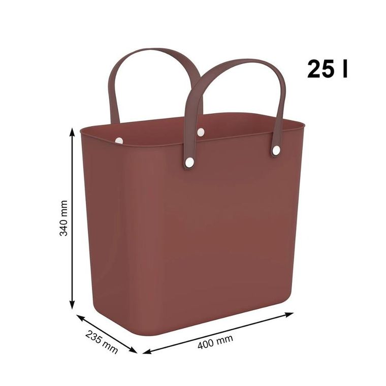 Rotho, Multibag Albula Style, torba na psa, bordowy, 25l