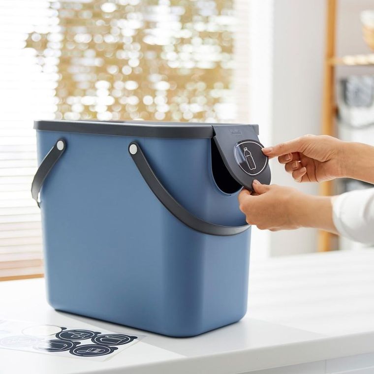 Rotho, pojemnik do segregacji odpadów 25l albula niebieski