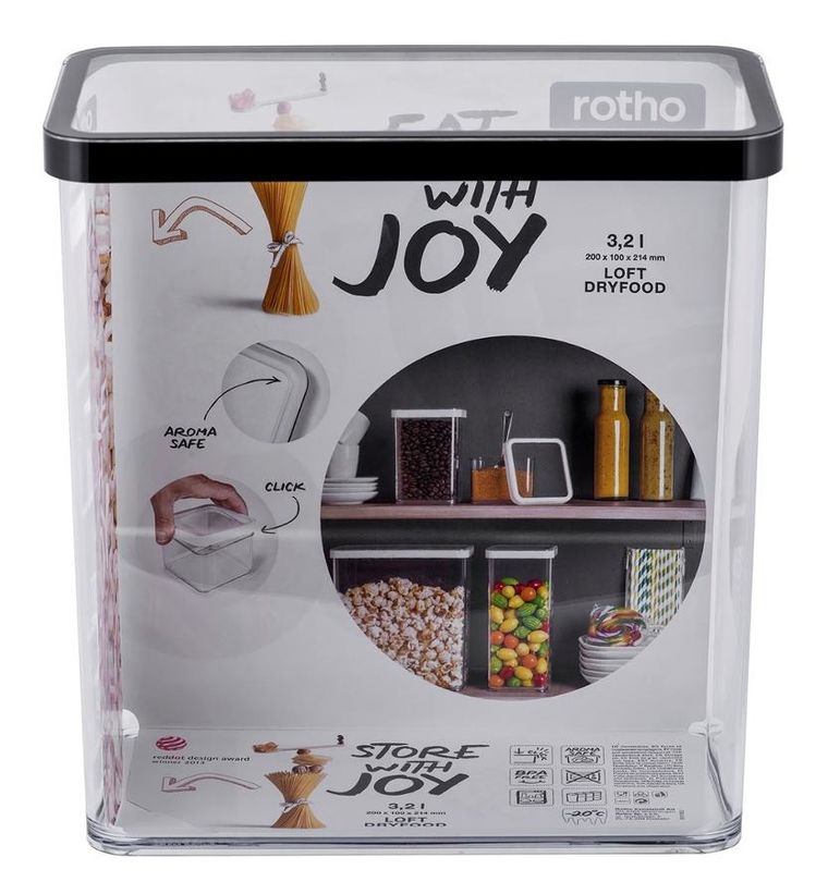 Rotho, pojemnik, loft, 3,2 l