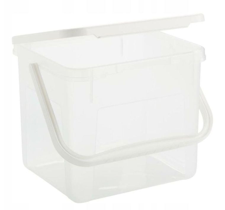 Rotho, pojemnik na detergenty, biały, 3 kg, 4.5l