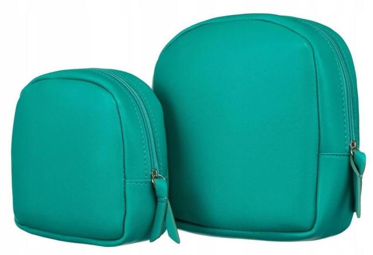 Rovicky, zestaw dwóch kosmetyczek damskich ze skóry ekologicznej