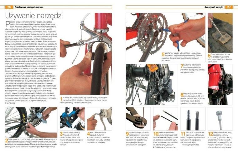 Rowery. Regulacja, naprawa, konserwacja