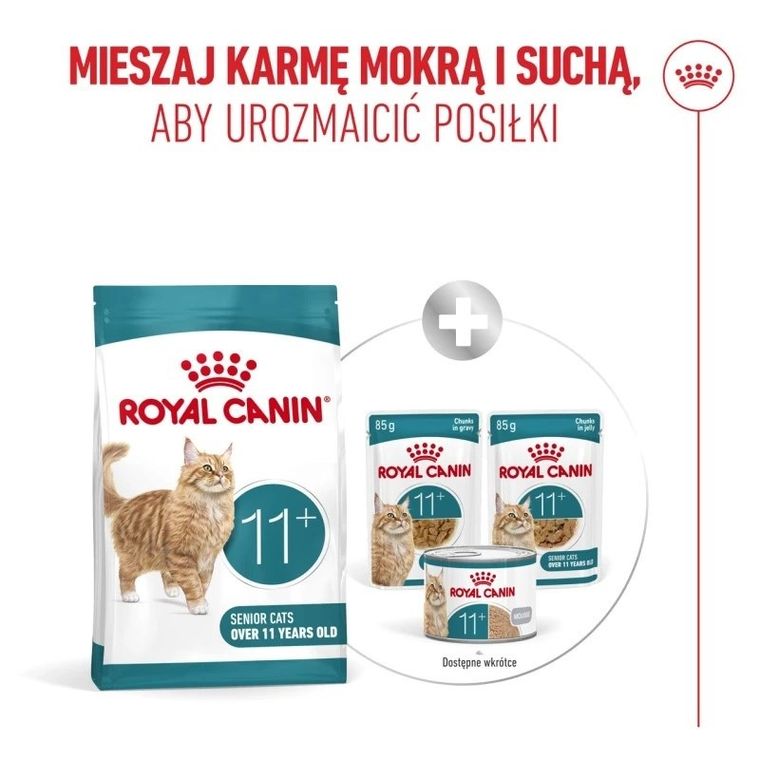 Royal Canin, FHN Cat Ageing 11+, karma sucha dla kotów, 2 kg
