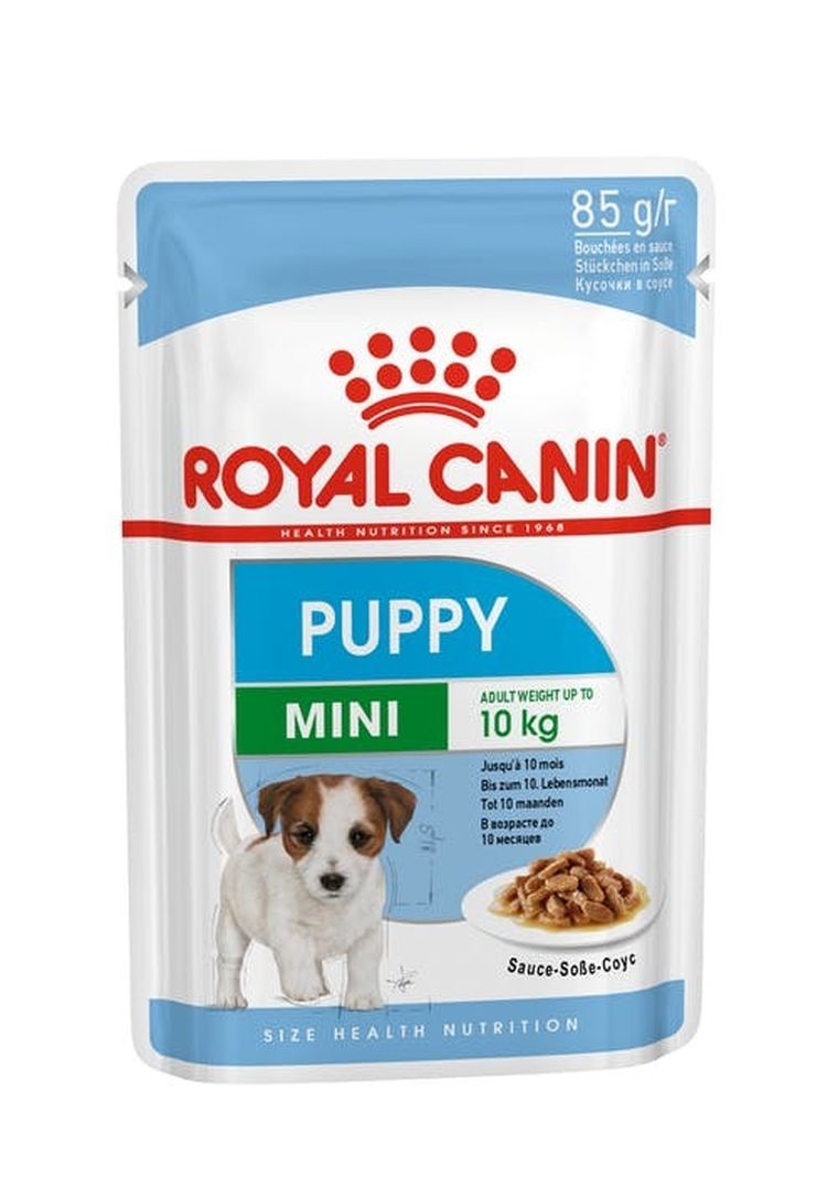 Royal Canin, karma mokra w sosie, dla szczeniaka, Mini Puppy, 12-85g