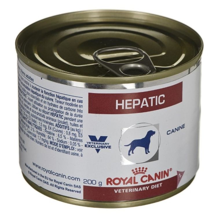 Royal Canin, Veterinary Diet, Hepatic, puszka dla psa, 200g