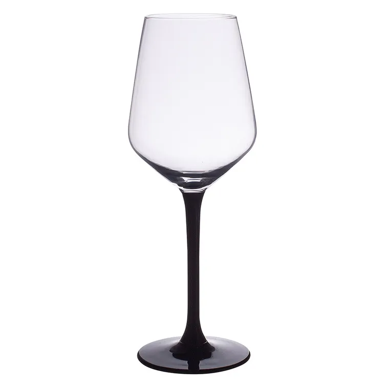 Royal Leerdam, Rubin black, kieliszki do wina białego, 290 ml, 6 szt.