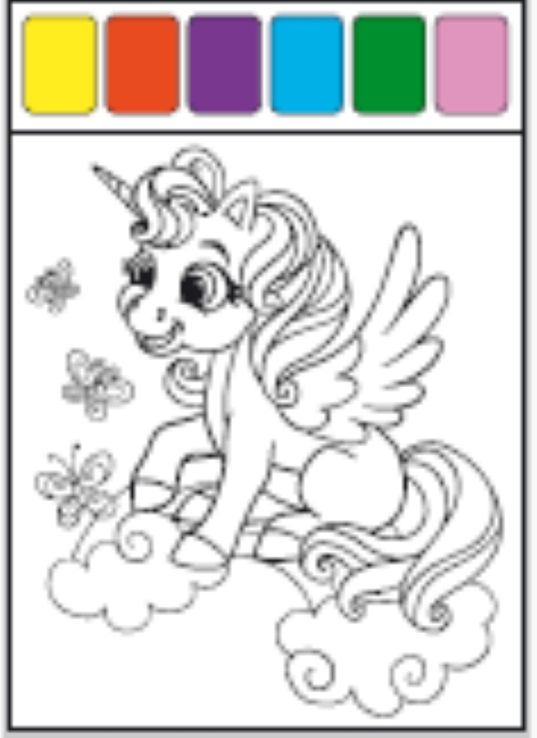 Rozbrykane jednorożce. Moje Jednorożce. Jak malowane