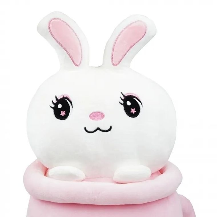 Rozette, królik, maskotka w pluszowym kubku z kocykiem, 45 cm