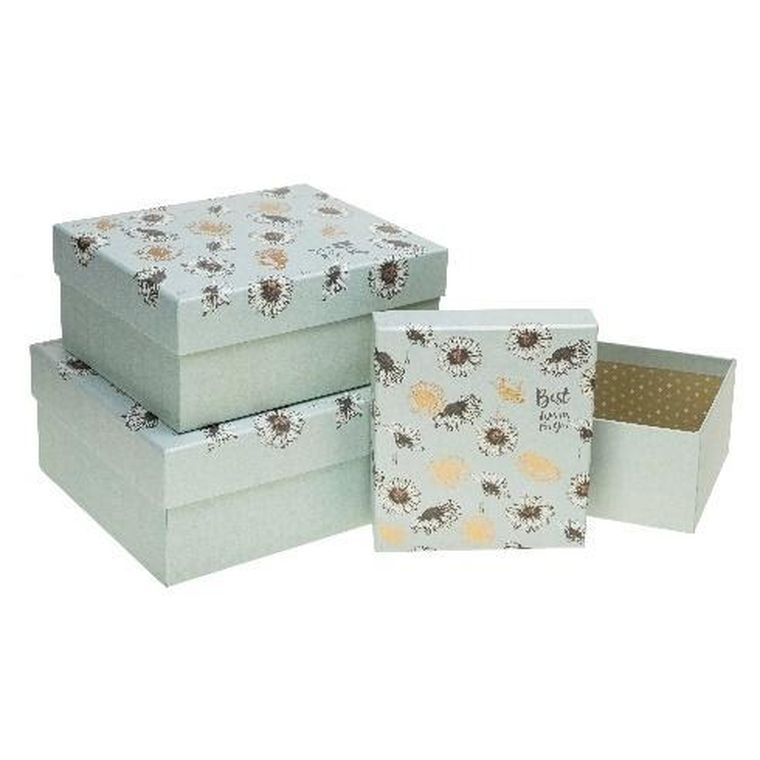 Rozette, pudełka ozdobne na prezenty, 3 szt.