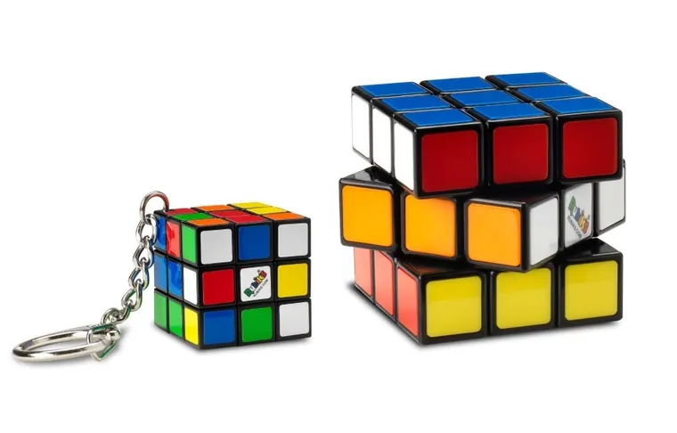 Rubik's, Classic, Kostka Rubika, łamigłówka + breloczek 3-3