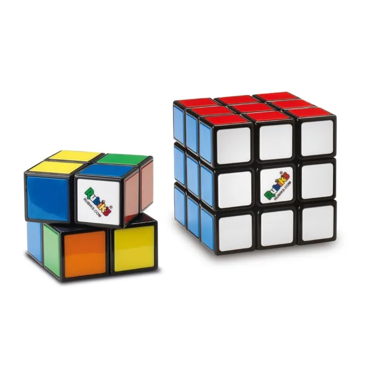 Rubik's, Kostka Rubika, Duo, łamigłówka, 2-2 + 3-3