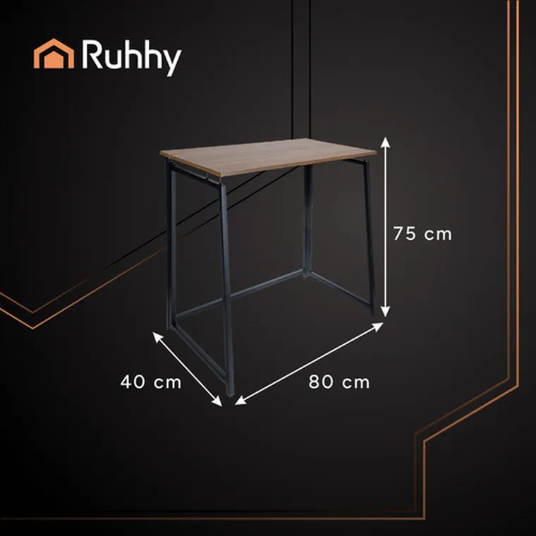 Ruhhy, biurko składane drewniane