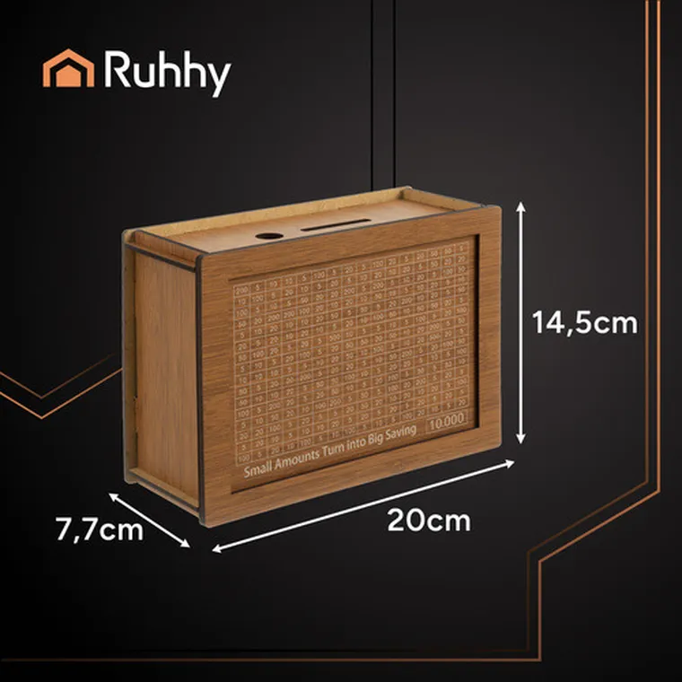 Ruhhy, skarbonka, wyzwanie oszczędzanie