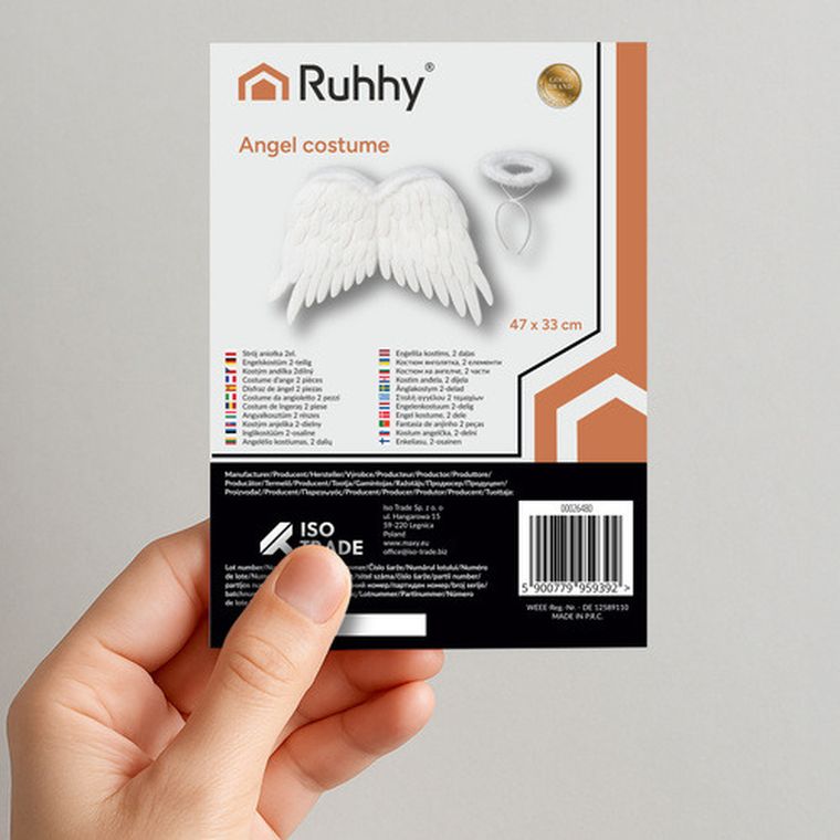 Ruhhy, skrzydła anioła, 35-50 cm, 2 elementy