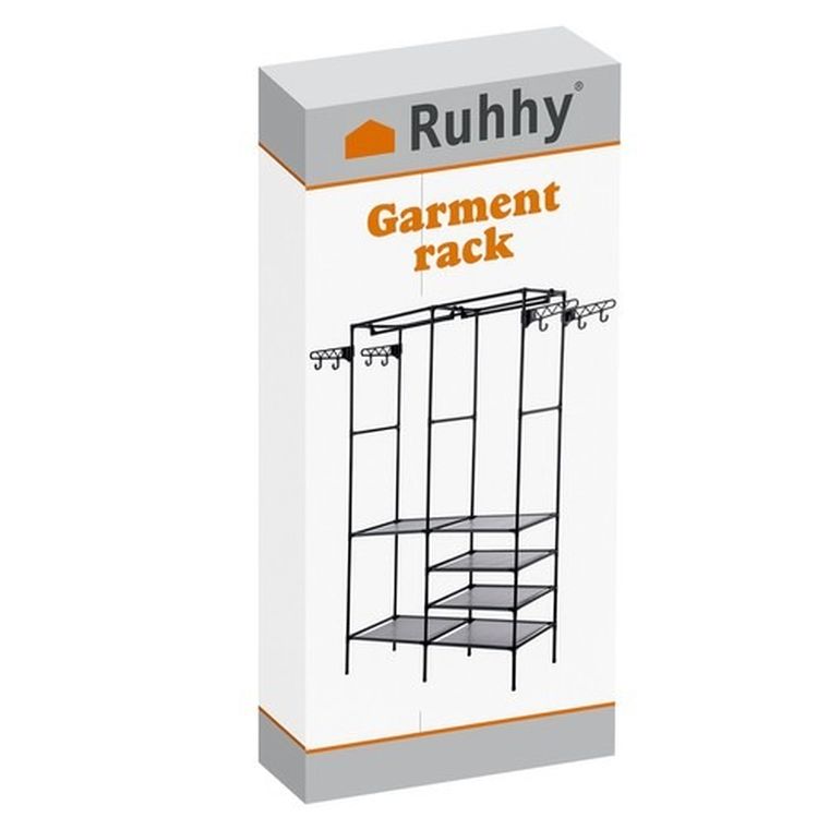 Ruhhy, wieszak na ubrania, podwójny