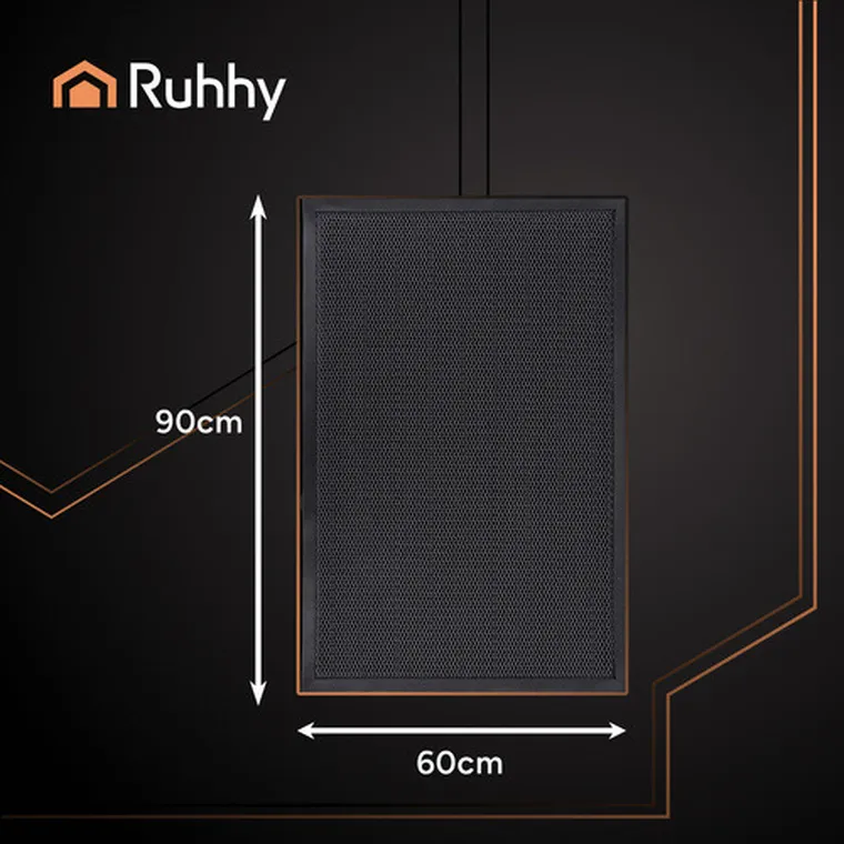 Ruhhy, wycieraczka wejściowa, 90-60 cm