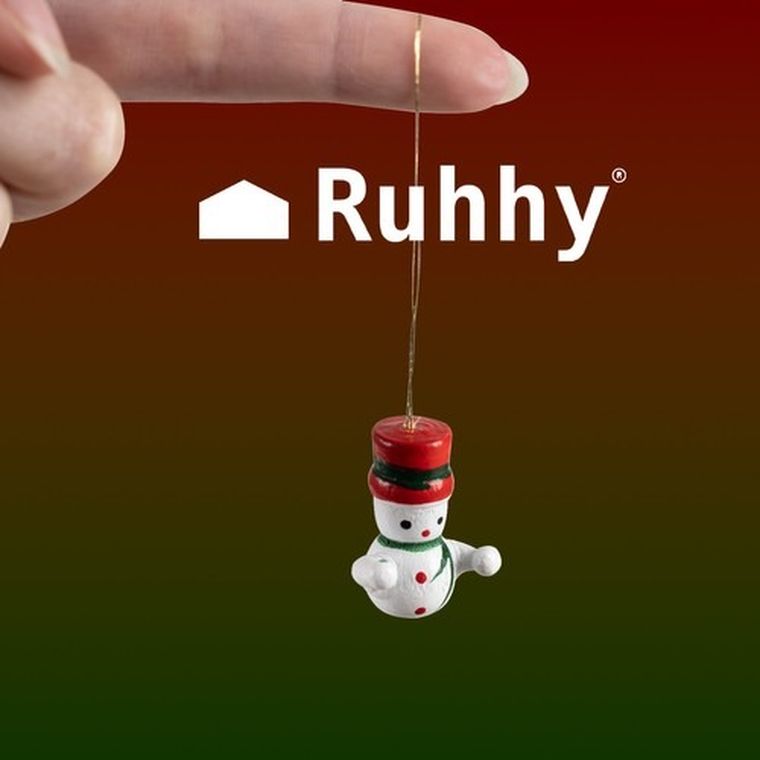 Ruhhy, zawieszki choinkowe, 10 szt.