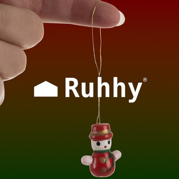 Ruhhy, zawieszki drewniane na choinkę, 30 szt.