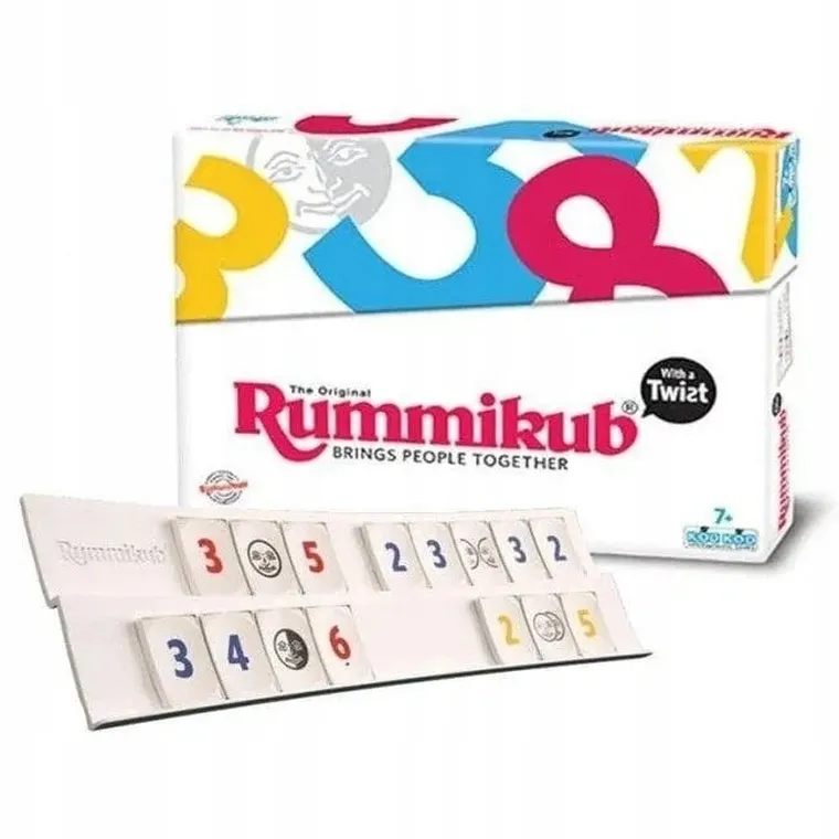 Rummikub 3w1, gra towarzyska